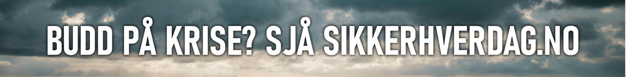 banner: Budd på krise? Sjå sikkerhverdag.no