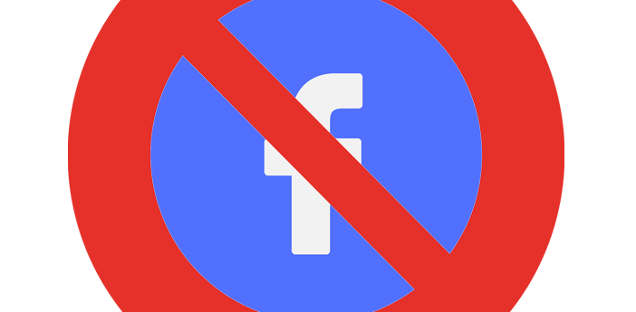 facebooklogo med forbodsskilt