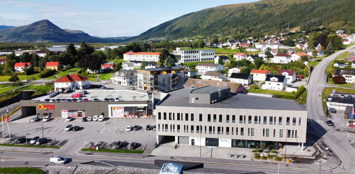dronefoto helsehuset